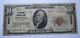 $10 1929 Batavia Illinois Il National Currency Bank Note Bill Ch. #9500 Fine