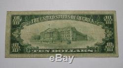 $10 1929 Batavia New York NY National Currency Bank Note Bill Ch. #340 FINE
