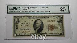 $10 1929 Bay City Michigan MI National Currency Bank Note Bill Ch. #13622 VF25