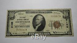 $10 1929 Birmingham Alabama AL National Currency Bank Note Bill! Ch. #3185 Fine