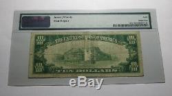 $10 1929 Cambridge Minnesota MN National Currency Bank Note Bill! Ch. #7428 PMG
