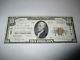 $10 1929 Cartersville Georgia Ga National Currency Bank Note Bill #4012 Vf++