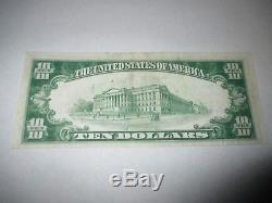 $10 1929 Cartersville Georgia GA National Currency Bank Note Bill #4012 VF++