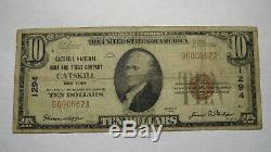 $10 1929 Catskill New York NY National Currency Bank Note Bill Ch. #1294 RARE