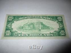 $10 1929 Chariton Iowa IA National Currency Bank Note Bill! Ch. #13458 VF++