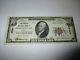 $10 1929 Charlottesville Virginia Va National Currency Bank Note Bill! #2594 Xf