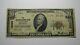 $10 1929 Clifton New Jersey Nj National Currency Bank Note Bill Ch. #12690 Rare