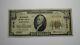 $10 1929 Clinton Iowa Ia National Currency Bank Note Bill Charter #3736 Vf