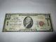 $10 1929 Cottonwood Falls Kansas Ks National Currency Bank Note Bill! #6590 Vf
