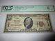 $10 1929 Crosby Minnesota Mn National Currency Bank Note Bill! #9838 Fine Pcgs