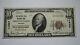 $10 1929 Crystal Falls Michigan Mi National Currency Bank Note Bill #11547 Vf++