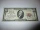 $10 1929 Crystal Falls Michigan Mi National Currency Bank Note Bill Ch #11547 Vf