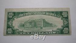 $10 1929 Cumberland Maryland MD National Currency Bank Note Bill Ch. #1519 VF