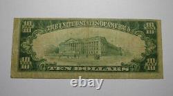 $10 1929 Dalhart Texas TX National Currency Bank Note Bill Charter #6762 RARE