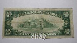 $10 1929 Dallastown Pennsylvania PA National Currency Bank Note Bill #6648 VF