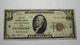 $10 1929 Davenport Iowa Ia National Currency Bank Note Bill Charter #15 Rare