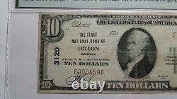 $10 1929 Dillon Montana MT National Currency Bank Note Bill Ch. #3120 VF25 PMG
