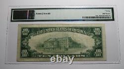 $10 1929 Dolton Illinois IL National Currency Bank Note Bill Ch. #8679 VF20 PMG