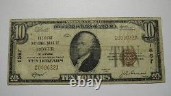 $10 1929 Dover Delaware DE National Currency Bank Note Bill Ch. #1567 RARE