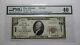 $10 1929 Elba Alabama Al National Currency Bank Note Bill Ch. #6897 Xf40 Pmg