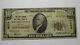 $10 1929 Elizabethtown Kentucky Ky National Currency Bank Note Bill #6028 Fine