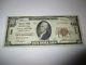 $10 1929 Fall River Massachusetts Ma National Currency Bank Note Bill #590 Fine