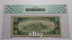 $10 1929 Fargo North Dakota ND National Currency Bank Note Bill Ch. #2377 PCGS