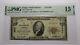 $10 1929 Fargo North Dakota Nd National Currency Bank Note Bill Ch #5087 F15 Pmg