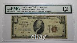 $10 1929 Fonda New York NY National Currency Bank Note Bill Ch. #1212 F12 PMG