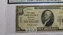 $10 1929 Fonda New York NY National Currency Bank Note Bill Ch. #1212 F12 PMG