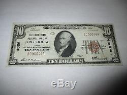 $10 1929 Fort Dodge Iowa IA National Currency Bank Note Bill Ch. #4566 VF