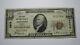$10 1929 Freeport Illinois Il National Currency Bank Note Bill Ch. #2875 Fine+