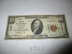 $10 1929 Fulton Kentucky KY National Currency Bank Note Bill Ch. #6167 Fine