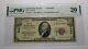 $10 1929 Galveston Texas Tx National Currency Bank Note Bill Ch #8899 Vf20 Pmg