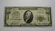 $10 1929 Gastonia North Carolina Nc National Currency Bank Note Bill! #7536 Vf