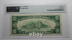 $10 1929 Gibson Illinois IL National Currency Bank Note Bill Ch. #8174 VF35 PMG