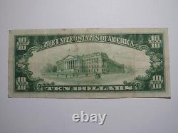 $10 1929 Greenville Ohio OH National Currency Bank Note Bill Charter #2992 VF
