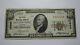$10 1929 Guntersville Alabama Al National Currency Bank Note Bill Ch. #10990 Vf+