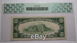$10 1929 Gypsum Kansas KS National Currency Bank Note Bill! Ch. #9695 VF30 PCGS