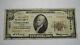 $10 1929 Harrisburg Illinois Il National Currency Bank Note Bill! Ch. #4003 Rare
