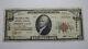 $10 1929 Hoosick Falls New York Ny National Currency Bank Note Bill #2471 Rare