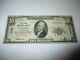 $10 1929 Hudson South Dakota Sd National Currency Bank Note Bill Ch. #7335 Fine