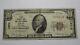 $10 1929 Ilion New York Ny National Currency Bank Note Bill Ch. #1670 Fine+