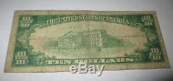 $10 1929 Ivesdale Illinois IL National Currency Bank Note Bill Ch. #6133 FINE