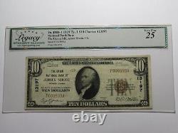 $10 1929 Jersey Shore Pennsylvania National Currency Bank Note Bill #13197 VF25