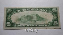 $10 1929 Kalispell Montana MT National Currency Bank Note Bill! #4586 FINE RARE