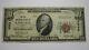$10 1929 Kankakee Illinois Il National Currency Bank Note Bill Ch. #4342 Fine