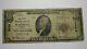 $10 1929 Kaufman Texas Tx National Currency Bank Note Bill Ch. #3836 Rare