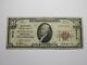 $10 1929 Kittanning Pennsylvania Pa National Currency Bank Note Bill #5073 Fine