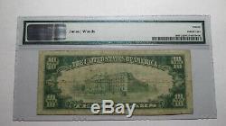 $10 1929 Knightstown Indiana IN National Currency Bank Note Bill Ch. #9152 PMG
